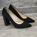 Nine West Shoes | Nine West Astoria Heel Pumps Black Size 5 | Color: Black | Size: 5