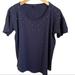 J. Crew Tops | J.Crew Navy Top Short Sleeves In Size M | Color: Blue | Size: M