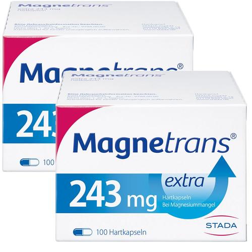 2x Magnetrans extra 243 mg 2x100 St Hartkapseln