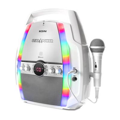 ION Audio Star Power Portable CD Karaoke System with Bluetooth ISP70