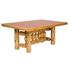 Fireside Lodge Traditional Cedar Log Rectangular Dining Table Wood in Brown | 30 H x 84 W x 42 D in | Wayfair 15140