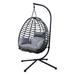 Modern Outdoor Wicker Swing Chair