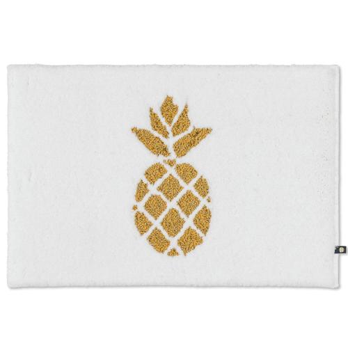 Rhomtuft »Ananas« Badteppich 60×60 cm