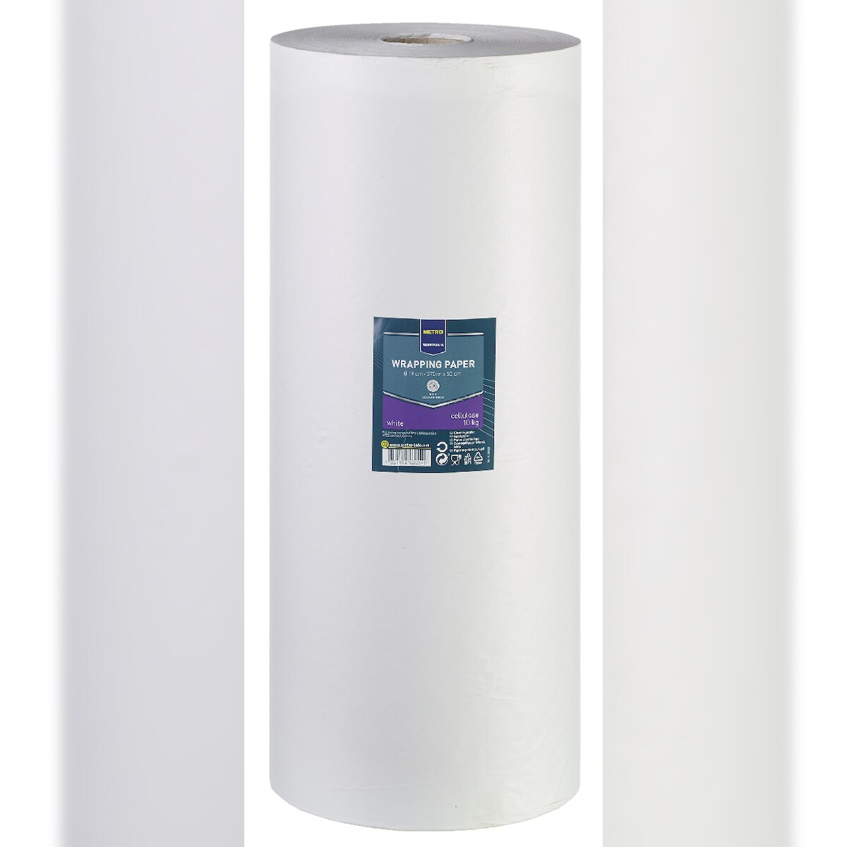 METRO Professional Einschlagpapier, Cellulose, Ø 19 x 50 cm, 570 m lang Image