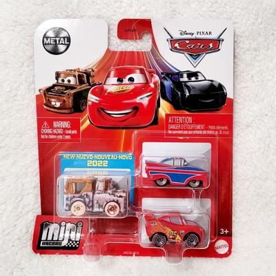 Disney Toys | Disney Pixar Cars Mini Racers | Color: Red | Size: Osbb