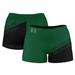 Women's Green Hawaii Warriors Color Block Shorts