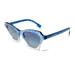 Burberry Accessories | Burberry Women's Blue Glitter Sunglasses! | Color: Blue | Size: 49mm-21mm-140mm