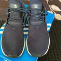Adidas Shoes | Blue And White Kids Size 3 Adidas | Color: Blue/White | Size: 3.5g