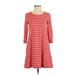 Gap Casual Dress - A-Line: Red Print Dresses - Women's Size X-Small