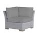 Summer Classics Club Woven Patio Lounge Chair w/ Cushions Metal/Wicker/Rattan in Gray | 29.5 H x 34 W x 34 D in | Wayfair 362024+C585H4278N