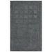 Alora Decor Emerson Charcoal and Grey Squares Hand-tufted Wool Rug