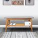 2-tier Bamboo Shoe Rack Bench Entryway Storage Bench