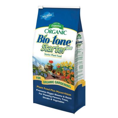 Espoma BTSP4 Bio-Tone Starter Plus Ultimate Starter Plant Food, 4-3-3, 4 Lbs
