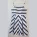 Jessica Simpson Dresses | Jessica Simpson New Blue & White Striped Formal Dress Sz 12 | Color: Blue/White | Size: 12