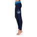 Women's Navy West Florida Argonauts Solid Yoga Leggings