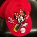 Disney Accessories | Disney Minnie Mouse Its All About Me Minnie Mouse Cap Nwt Youth | Color: Red | Size: Osbb