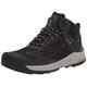 KEEN Herren NXIS Evo Mid Waterproof Wanderstiefel, Black/Red Carpet, 46 EU