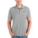 Men's Antigua Heathered Gray Los Angeles Chargers Affluent Polo