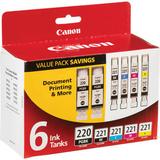 Canon PGI-220 / CLI-221 6-Ink Tank Value Pack 2945B015