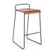 m.a.d. Furniture Design Transit Bar Stool Wood in Brown | 34 H x 20 W x 19 D in | Wayfair G8B-BLK-WAL