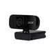 Acer FHD Webcam (2 Megapixel, 30 FPS, integriertes Mikro, kompatibel mit Win, Linux, Mac und Android) schwarz