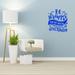 VWAQ Be Stronger than your Excuses Wall Decal Vinyl in Blue | 17.25 H x 15 W in | Wayfair BSTYE_17.25X15_BLUE