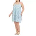 Jessica Simpson Women's Plus Size Tamaryn Tiered Dress, 1X