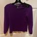 Ralph Lauren Tops | Lauren Jeans Co. Ralph Lauren Women’s Purple And Black Long-Sleeve Top M | Color: Black/Purple | Size: M