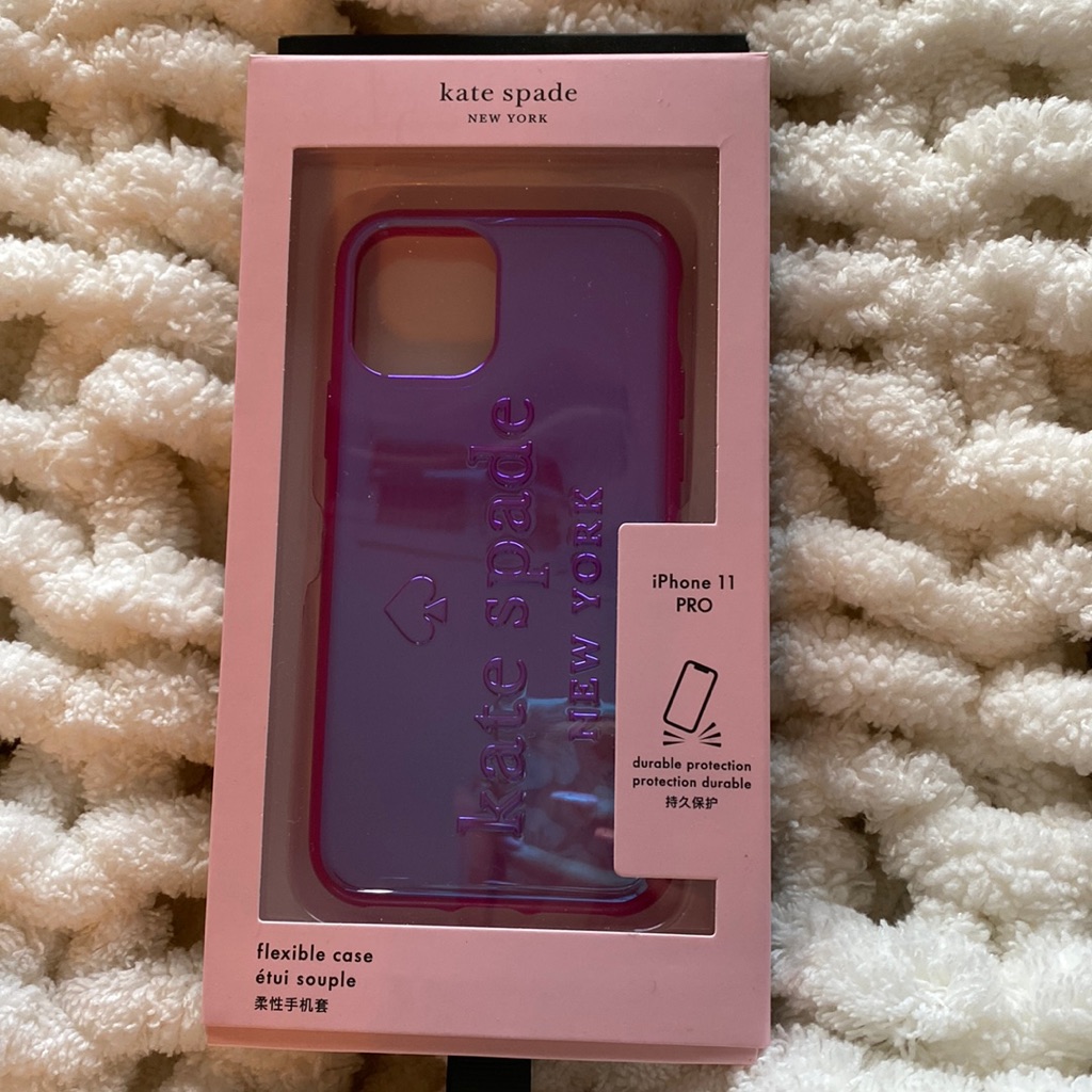 Kate Spade Cell Phones & Accessories | Kate Spade Phone Case | Color: Pink/Purple | Size: I Phone 11 Pro
