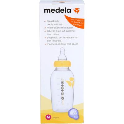 MEDELA - Milchflasche 250 ml m.Sauger Gr.M Stillzeit & Wochenbett