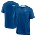 Men's Nike Royal Indianapolis Colts Sideline Coach Chevron Lock Up Logo V-Neck Performance T-Shirt