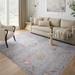 Gray 90 x 60 x 0.19 in Area Rug - Loloi II Elysium Area Rug Polyester | 90 H x 60 W x 0.19 D in | Wayfair ELYSELY-04SIML5076