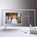 Personalization Mall 4" X 6" Glass Single Picture Frame in Clear Glass | 6.5 H x 12.5 W x 0.5 D in | Wayfair 36515