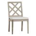 Summer Classics Haley Patio Dining Side Chair w/ Cushions Wood in Brown | 36.25 H x 20.75 W x 24.75 D in | Wayfair 294727+C2656457W6457