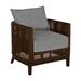 Summer Classics Peninsula Barrel Chair Wicker/Rattan in Brown | 26.25 H x 29 W x 30.5 D in | Outdoor Furniture | Wayfair 421217+C616H6457W6457