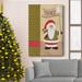 The Holiday Aisle® Flag Peace Premium Gallery Wrapped Canvas - Ready To Hang Canvas, Solid Wood in Black/Blue/Green | 18 H x 12 W x 1 D in | Wayfair