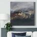 Orren Ellis Mountains In The Mist II-Premium Gallery Wrapped Canvas - Ready To Hang Metal in Black/Brown/Gray | 32 H x 32 W x 1 D in | Wayfair