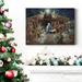 The Holiday Aisle® The Nativity- Premium Gallery Wrapped Canvas - Ready To Hang Canvas, Solid Wood in White | 48 H x 36 W x 1 D in | Wayfair
