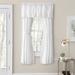 One Allium Way® Solid Semi-Sheer Rod Pocket Single Curtain Panel Metal in Brown | 54 H x 40 W in | Wayfair 45C3F87697044CD4BC73FDD818CCF91B