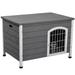 Tucker Murphy Pet™ 31" Folding Dog Crate Kennel, Portable Pet House | 21 H x 31.5 W x 21.75 D in | Wayfair 6CE90EDF7FAF4F4CB6A35CEC509A2E03