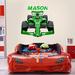 Trinx Race Car Wall Decal Vinyl in Green | 28 H x 30 W in | Wayfair 1642BC35DFD5452386C7624469F7C77A