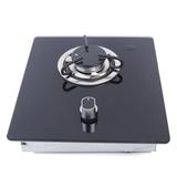 YYBSH 13" Gas Cooktop w/ 1 Burner, Glass in Black/Gray | 2.8 H x 11.4 W x 12.8 D in | Wayfair 51299