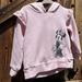 Disney Shirts & Tops | Disney Junior Minnie Mouse Light Pink Sweatshirt Hoodie With Ears Size 4t | Color: Black/Pink | Size: 4tg