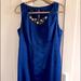 Nine West Dresses | Nine West Knee Length Cocktail Dress | Color: Blue | Size: 14