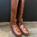 Michael Kors Shoes | Michael Kors Leather Riding Boots | Color: Brown | Size: 7