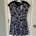 Michael Kors Dresses | Michael Kors Black And White Floral Dress Size Us 12 | Color: Black/White | Size: 12