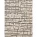 Gray 96 x 0.4 in Area Rug - EXQUISITE RUGS Aldridge Geometric Hand-Knotted Area Rug Viscose/Wool | 96 W x 0.4 D in | Wayfair 4483-8'X10'