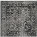 Black 72 x 0.43 in Area Rug - Williston Forge Heidler Gray/Area Rug Polypropylene | 72 W x 0.43 D in | Wayfair MTNA1210 39712073