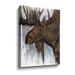 Loon Peak® Brawny Bull - Print on Canvas in Brown/Gray/Green | 10 H x 8 W x 2 D in | Wayfair 391EF5F420D2446AB75A51D4AD799FF6