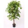 Ficus Benjamina Artificiale Deluxe 140 cm in Vaso Emerald Verde